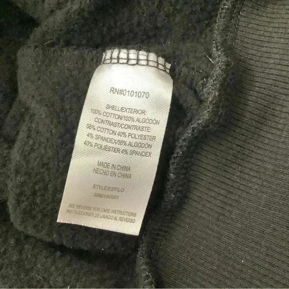 Girls Mia Chica Black Cropped Zipper Hooded Jacket (Preowned) - Picture 5 of 5